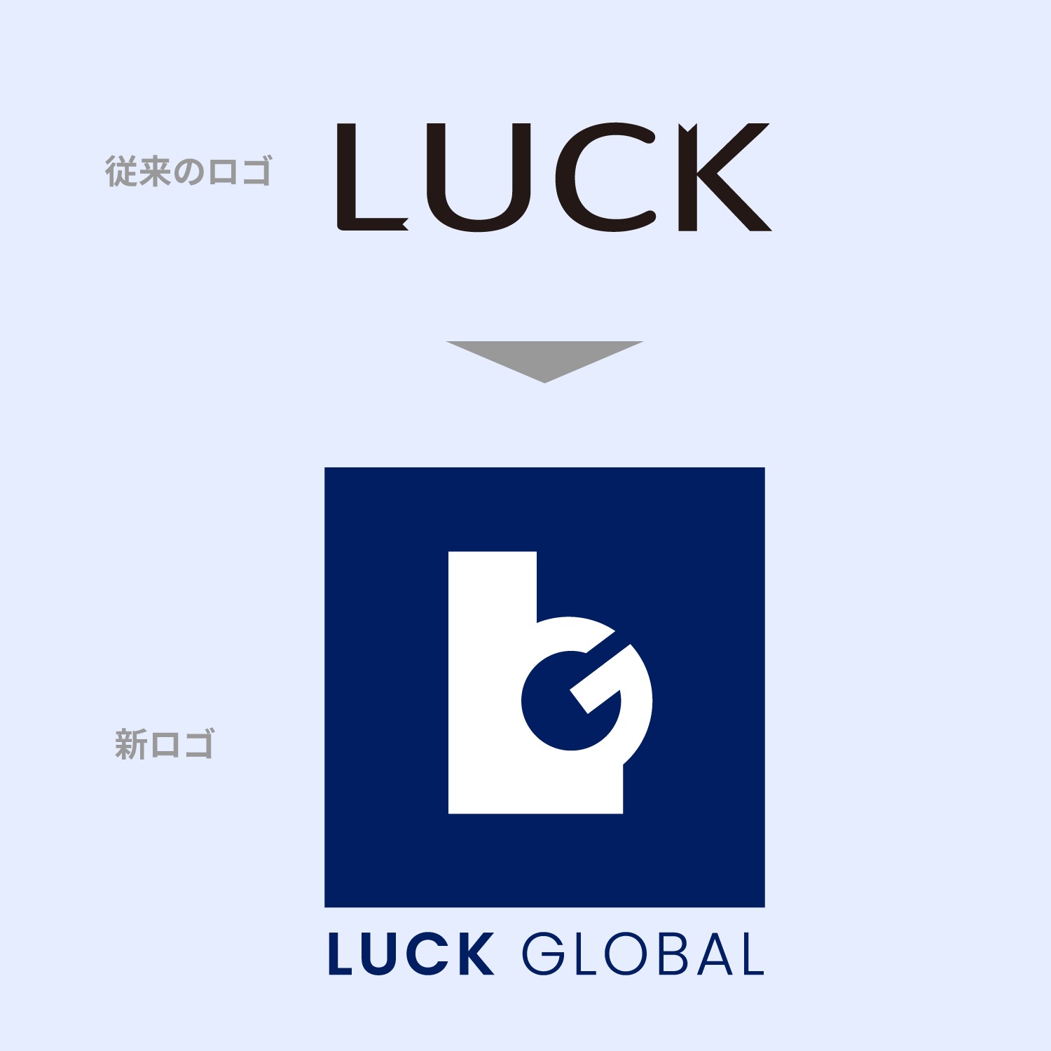 コーポレートロゴ刷新のお知らせ 株式会社LUCK